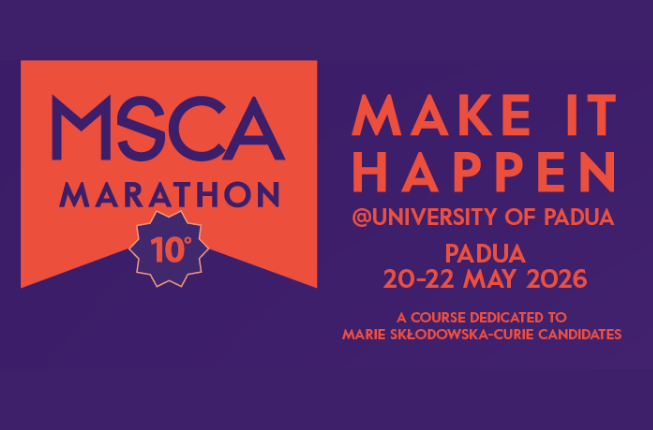 Collegamento a Apply to the MSCA MaRaThoN@University of Padua 2026