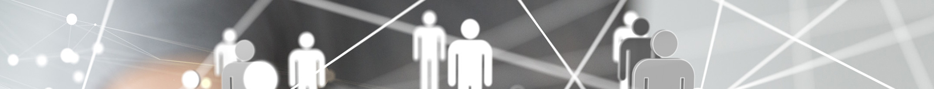 Banner: disegno in bianco e nero con persone